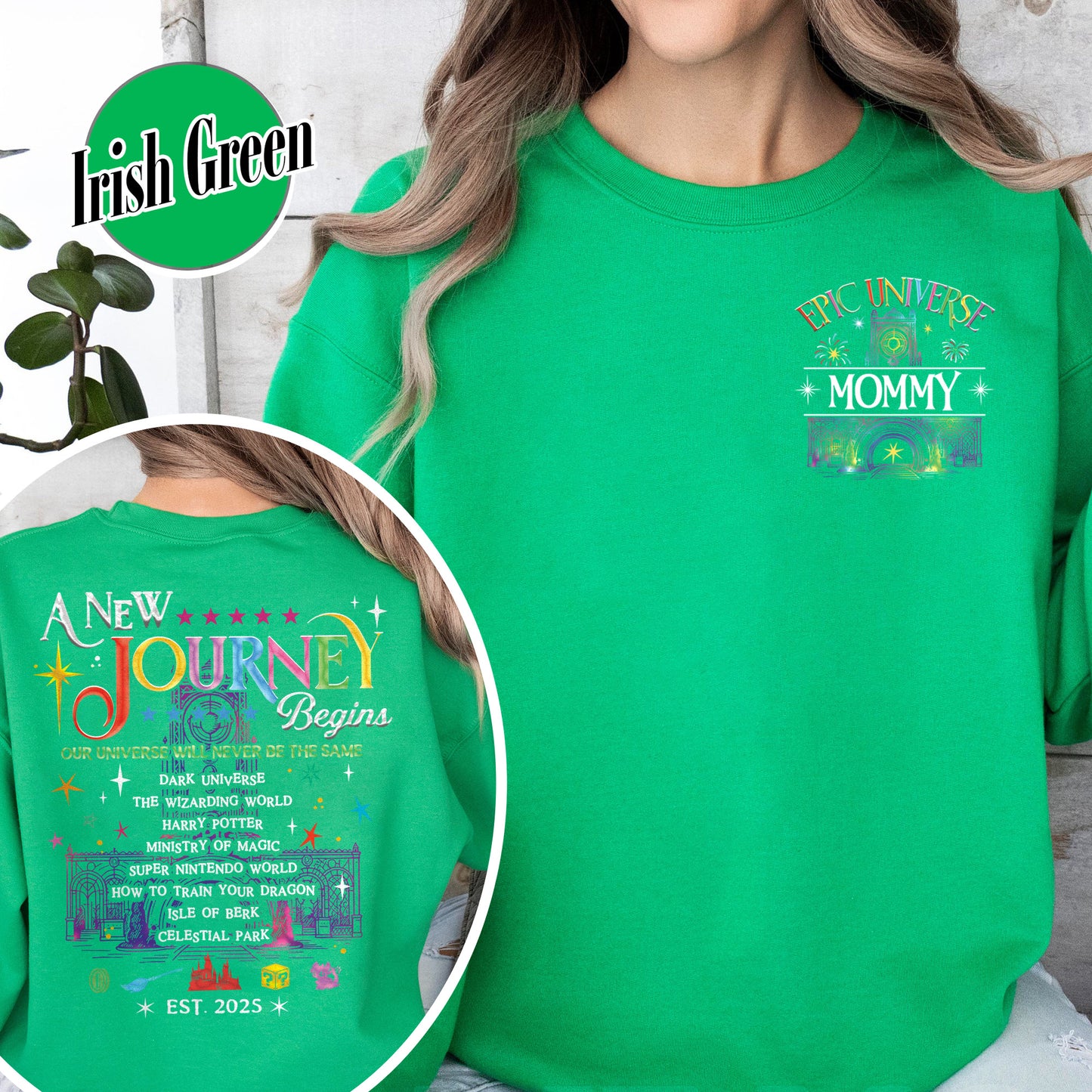 Family Epic Universe Sweatshirt, Custom Family Universe Park Trip 2025 Sweatshirt, Family Trip to Orlando Sweatshirt,