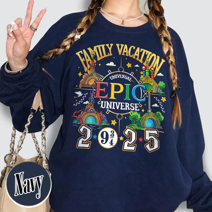 Family Trip Sweatshirt,Universal Studios Trip Sweatshirt, Disney Family Vacation Sweatshirt