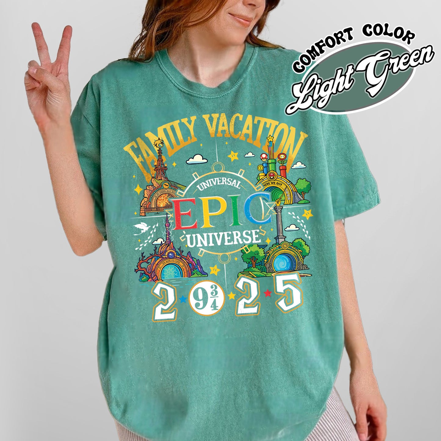 Family Trip Comfort Colors Shirt,Universal Studios Trip Shirt, Disney Family Vacation Shirt