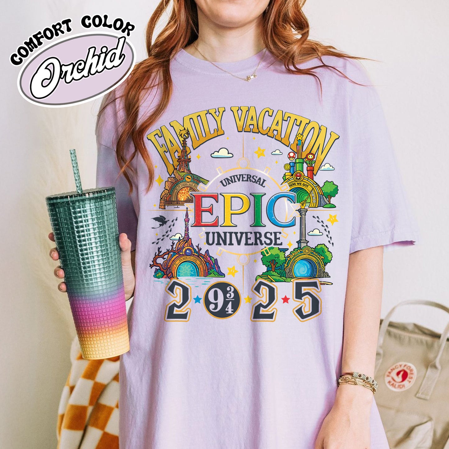Family Trip Comfort Colors Shirt,Universal Studios Trip Shirt, Disney Family Vacation Shirt