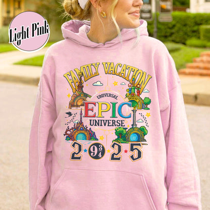 Family Trip Hoodie,Universal Studios Trip Hoodie, Disney Family Vacation Hoodie
