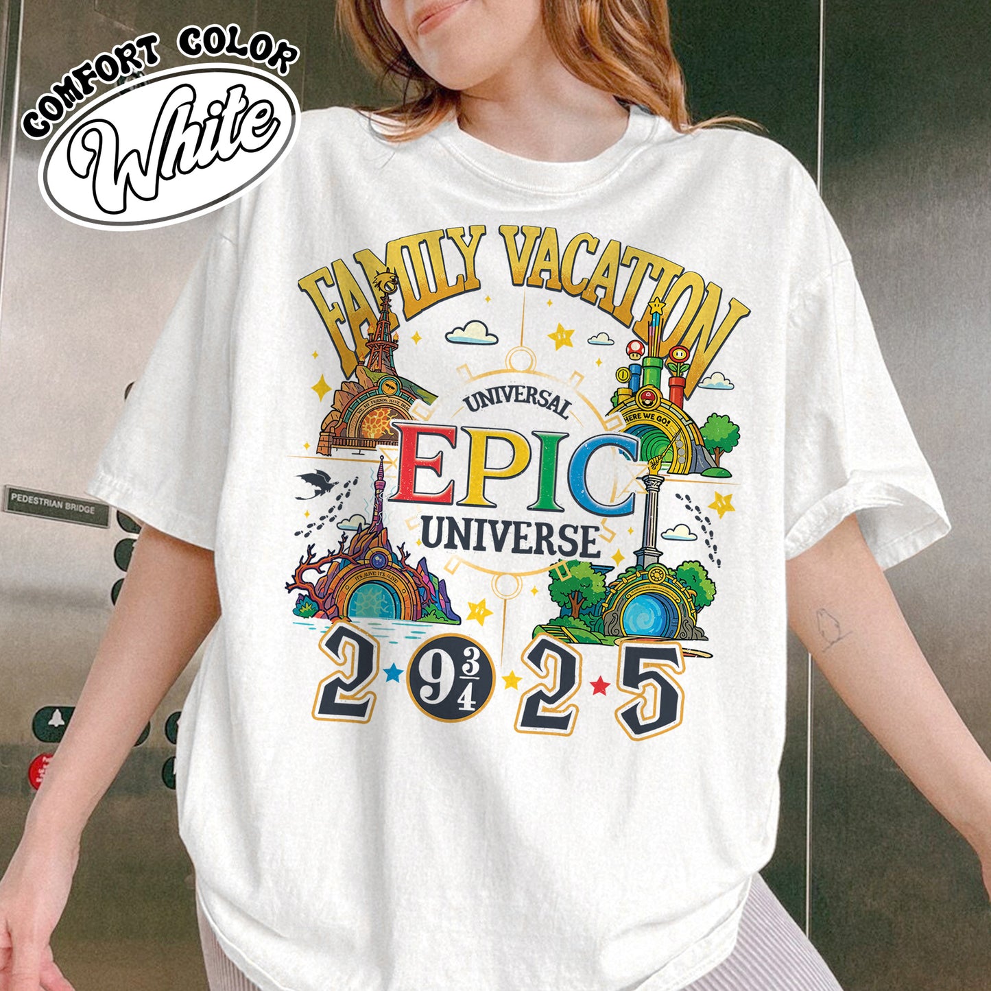 Family Trip Comfort Colors Shirt,Universal Studios Trip Shirt, Disney Family Vacation Shirt