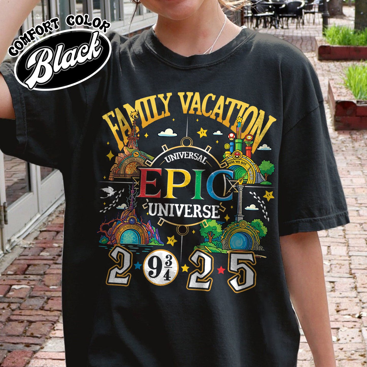 Family Trip Comfort Colors Shirt,Universal Studios Trip Shirt, Disney Family Vacation Shirt