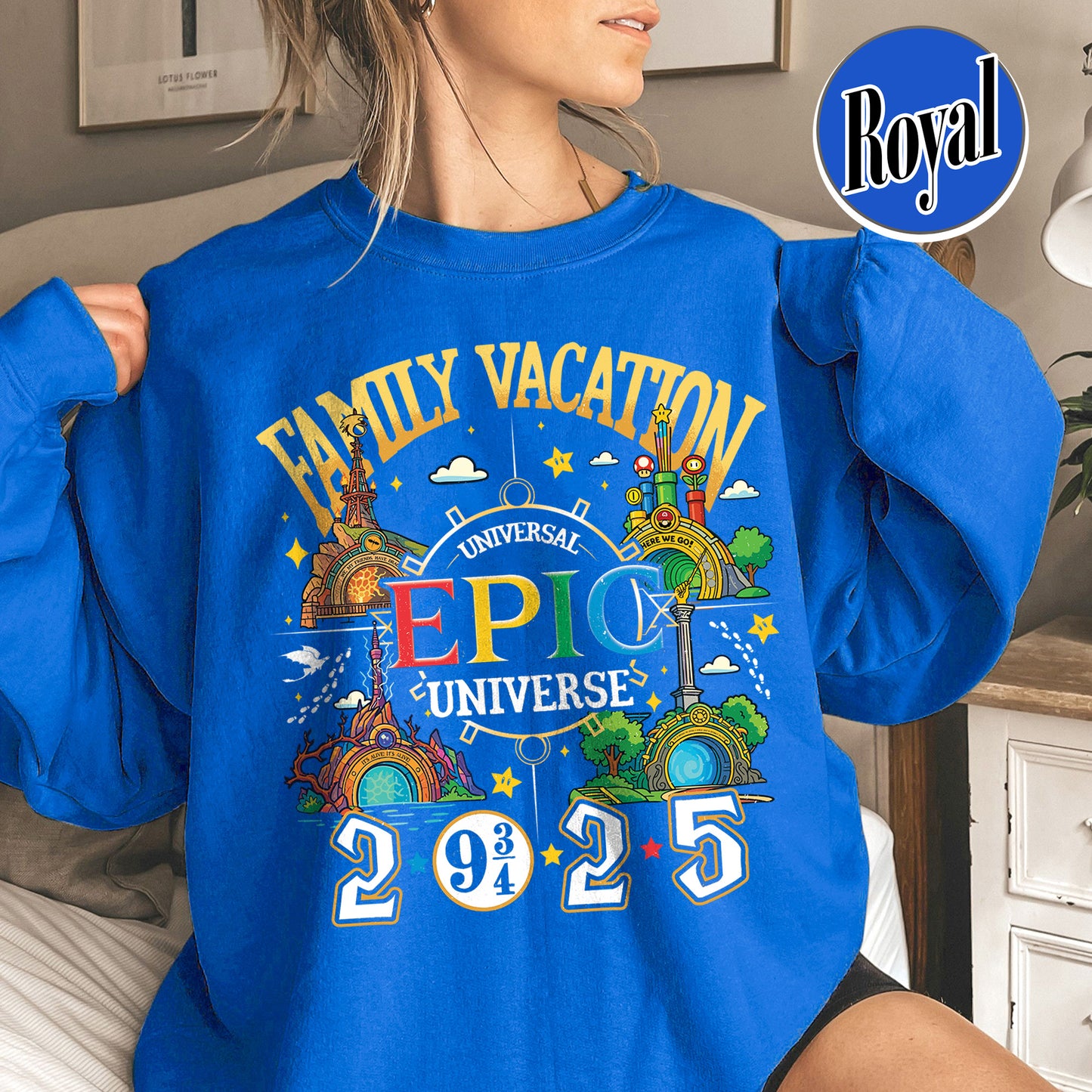 Family Trip Sweatshirt,Universal Studios Trip Sweatshirt, Disney Family Vacation Sweatshirt