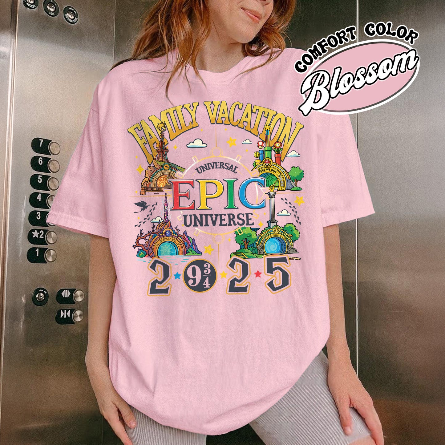 Family Trip Comfort Colors Shirt,Universal Studios Trip Shirt, Disney Family Vacation Shirt