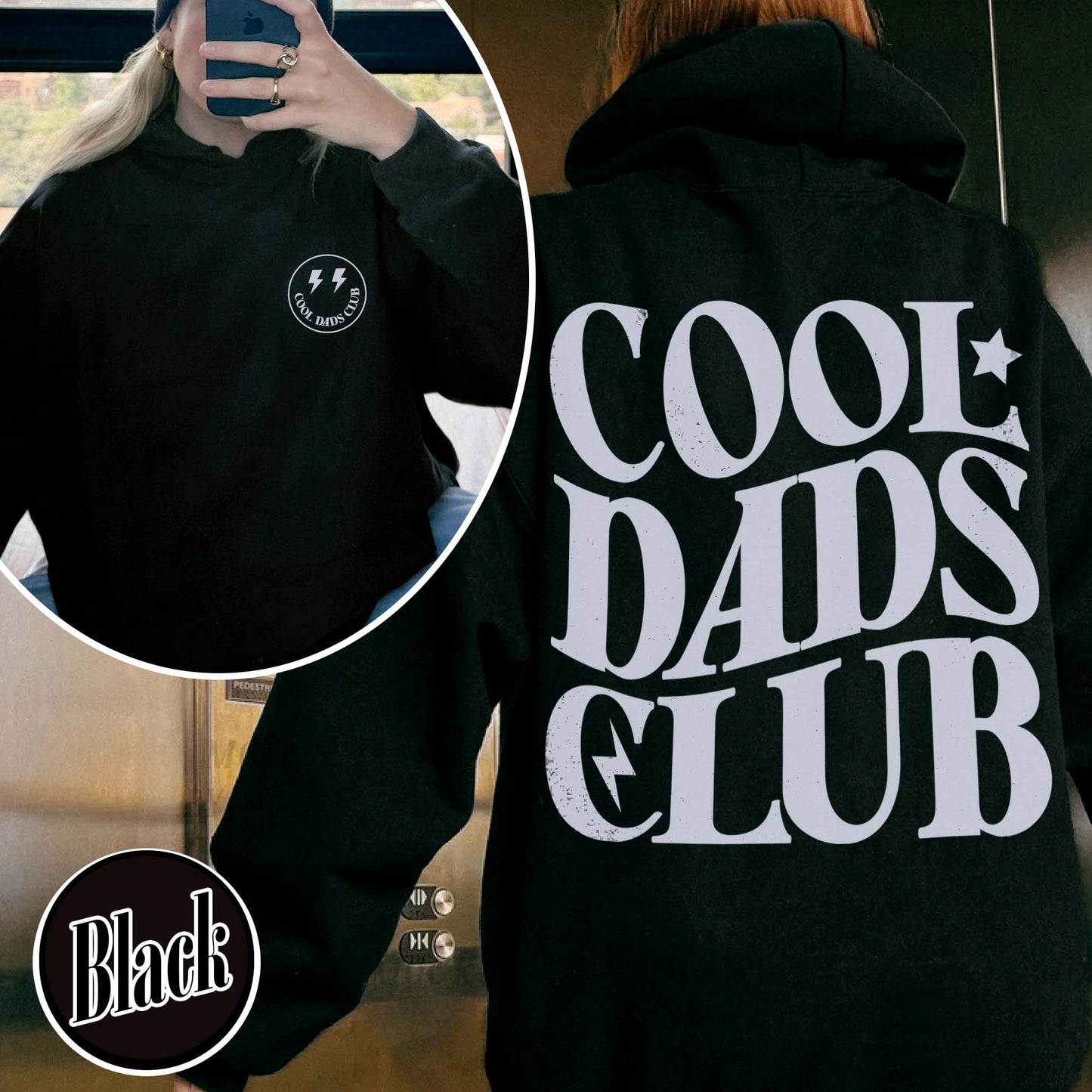 Father’s Day Hoodie, Cool Dads Club Hoodie, Gift From Daughter to Dad, Husband Gift