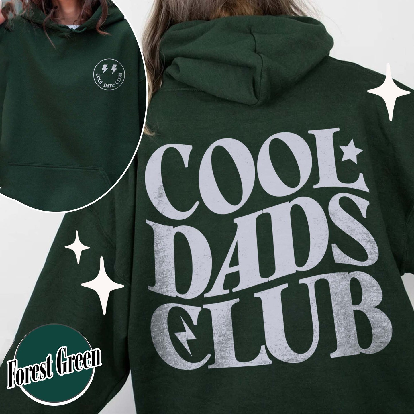 Father’s Day Hoodie, Cool Dads Club Hoodie, Gift From Daughter to Dad, Husband Gift