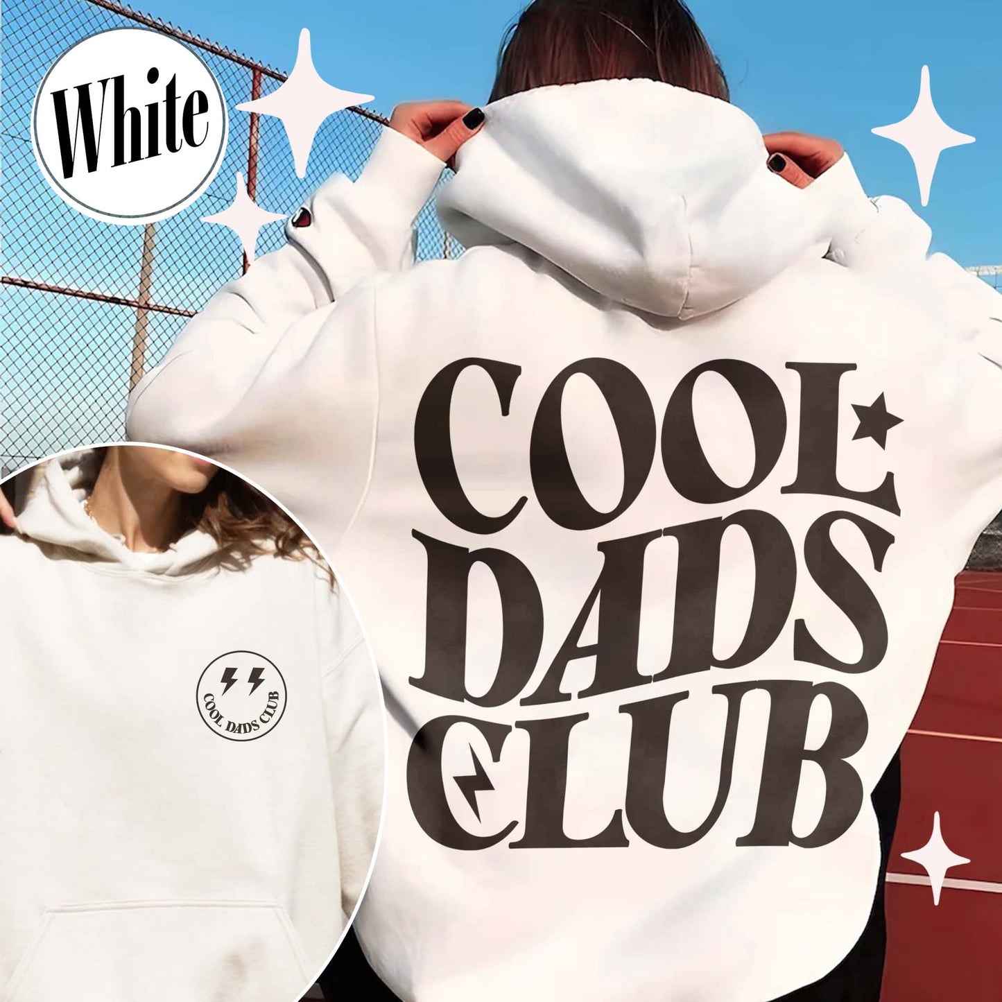 Father’s Day Hoodie, Cool Dads Club Hoodie, Gift From Daughter to Dad, Husband Gift