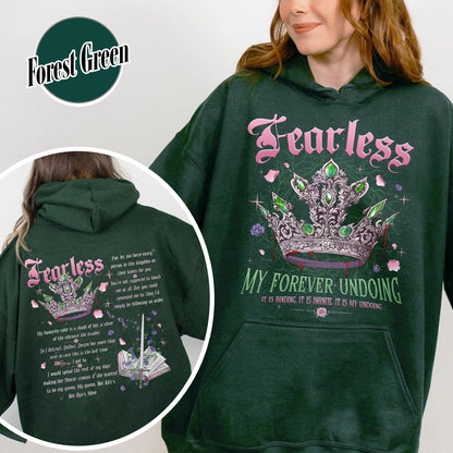 Fearless Bookish Hoodie, Powerless Series Hoodie, Powerless Lauren Roberts Inspired