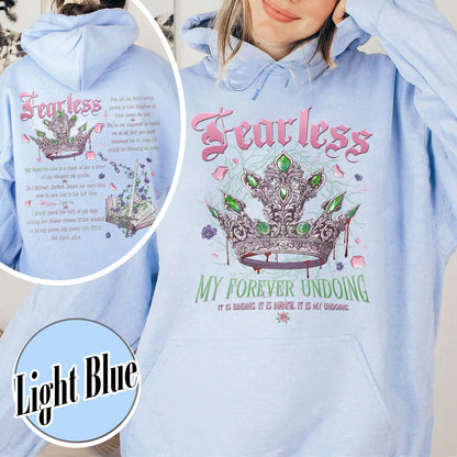 Fearless Bookish Hoodie, Powerless Series Hoodie, Powerless Lauren Roberts Inspired