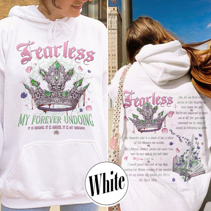 Fearless Bookish Hoodie, Powerless Series Hoodie, Powerless Lauren Roberts Inspired