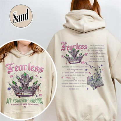 Fearless Bookish Hoodie, Powerless Series Hoodie, Powerless Lauren Roberts Inspired