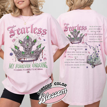 Fearless Bookish Comfort Colors Shirt, Powerless Series Shirt, Powerless Lauren Roberts Inspired