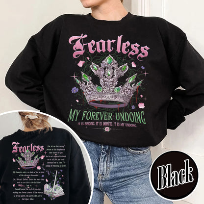 Fearless Bookish Sweatshirt, Powerless Series Sweatshirt, Powerless Lauren Roberts Inspired