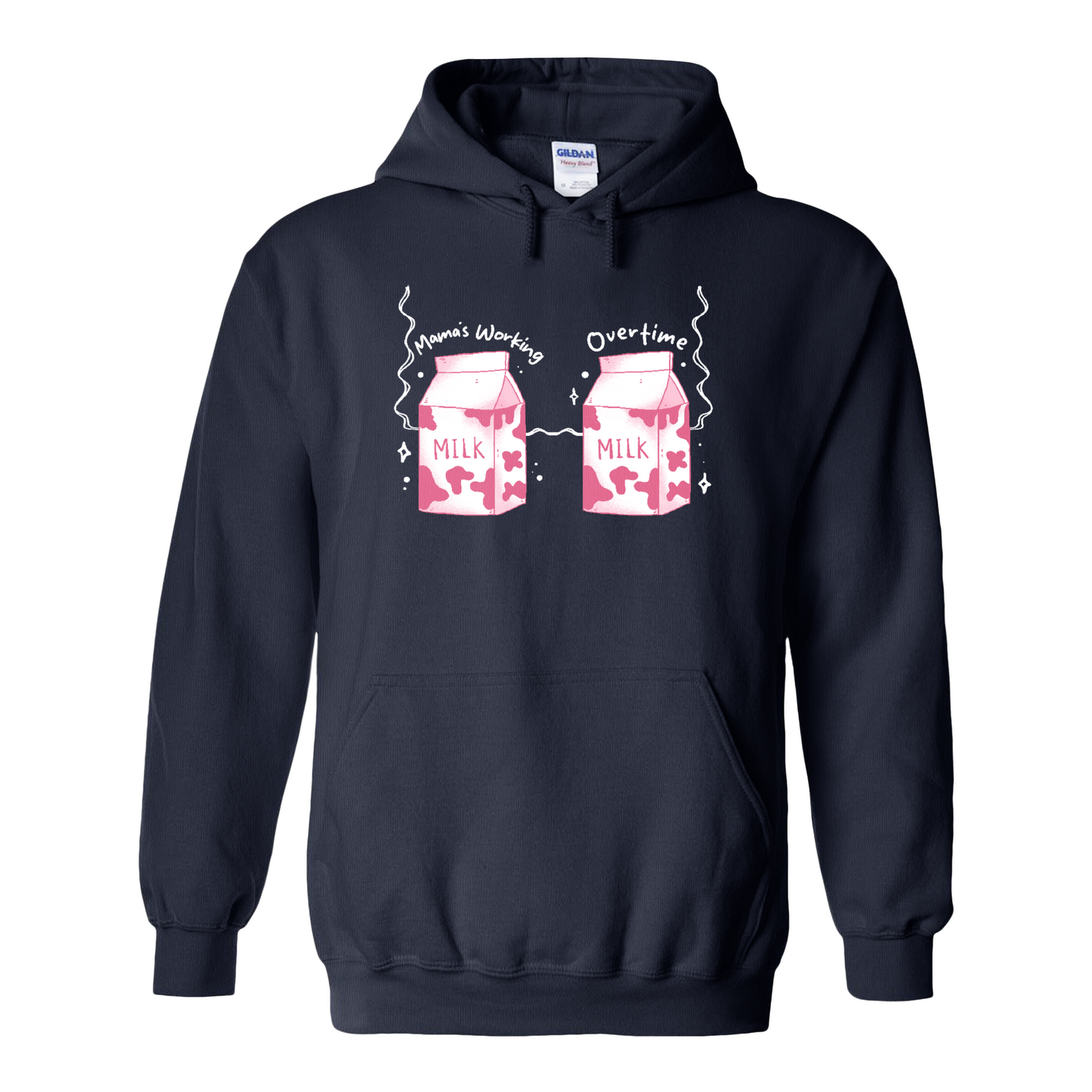 First Time Mom Hoodie, Funny Breastfeeding Bra Hoodie, New Mom Life Hoodie