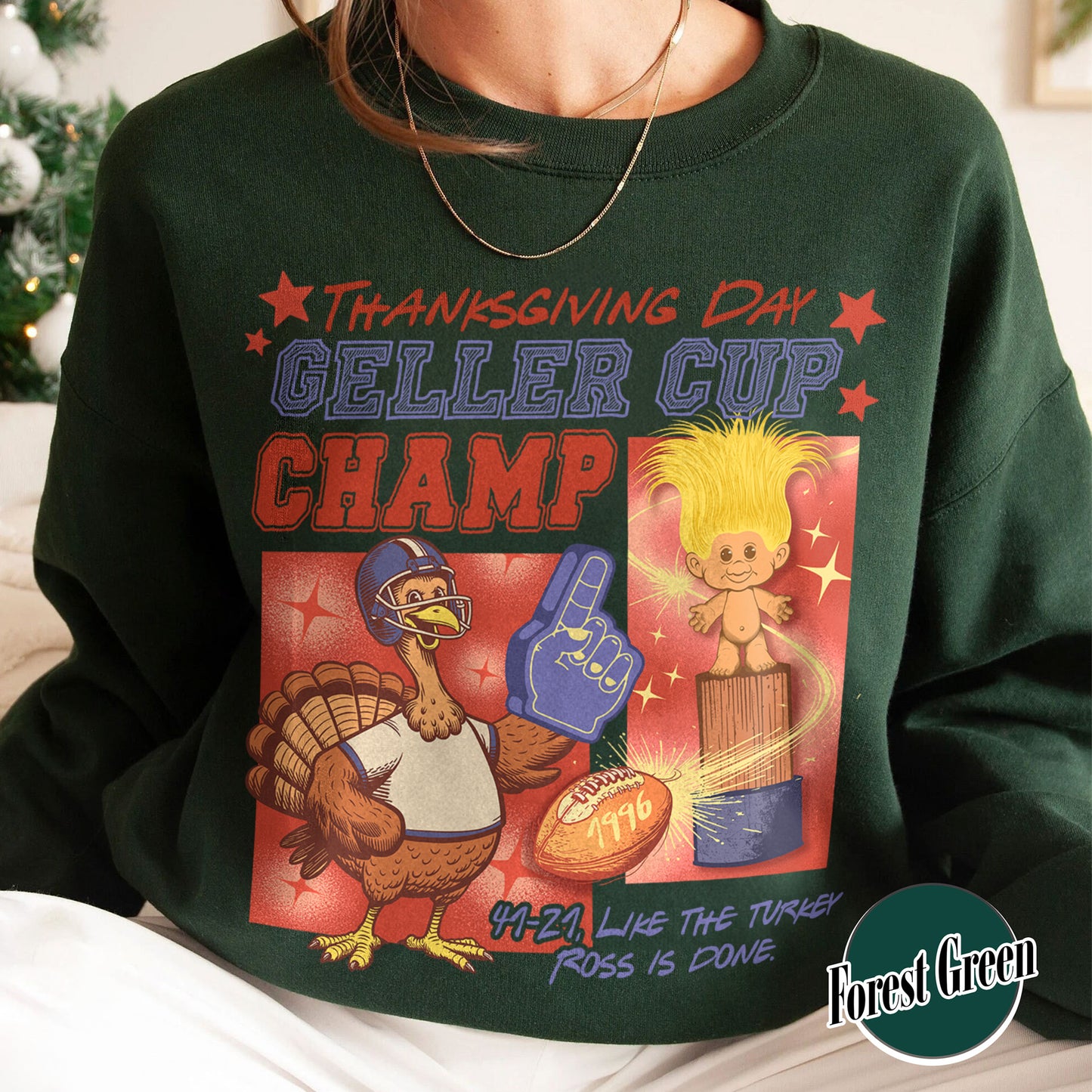 Geller Cup Champ Sweatshirt, Friends Thanksgiving Football Sweatshirt, Geller Cup Sweatshirt, Friends Shirt Football, Football Cup Sweatshirt, Turkey Football Sweatshirt