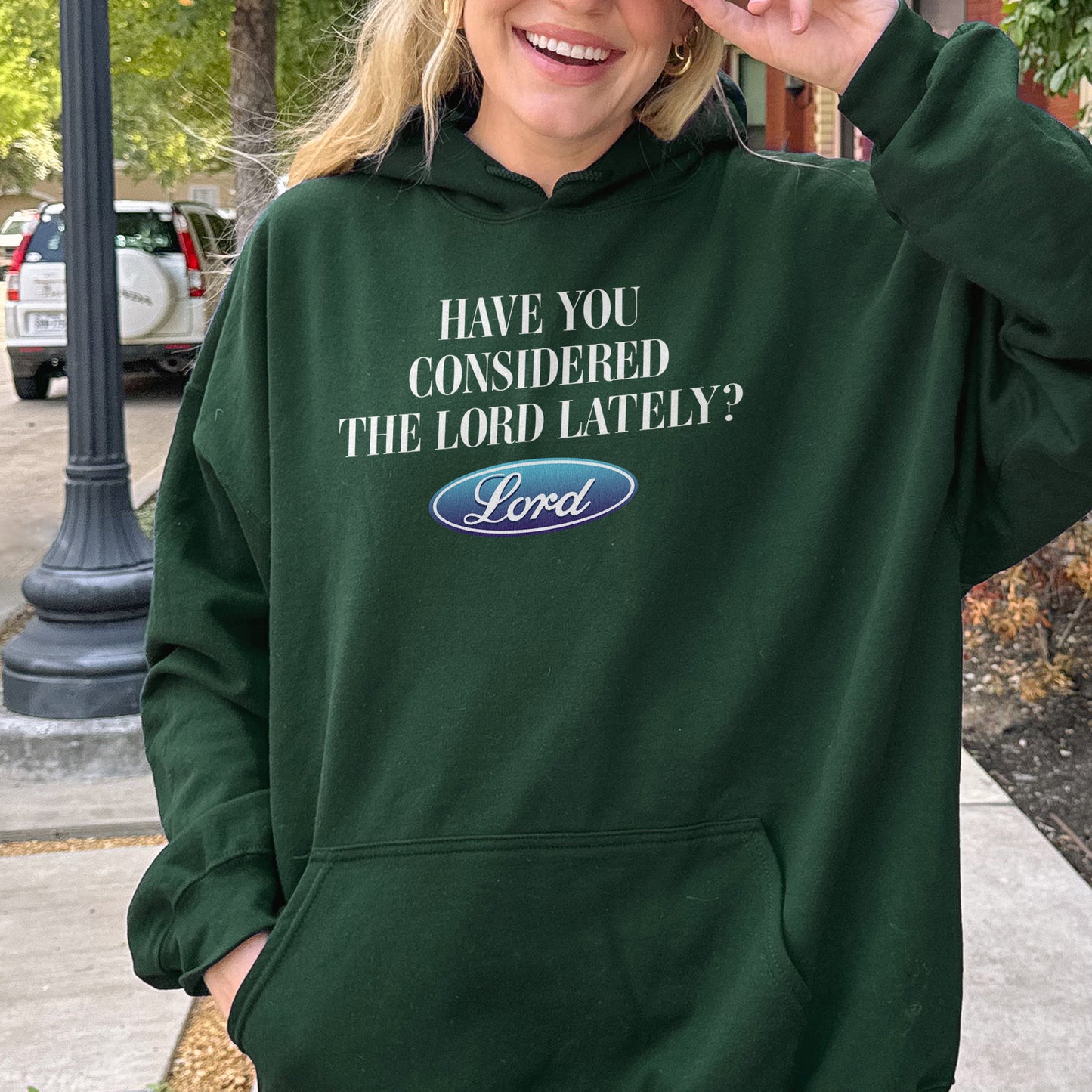 Have You Considered the Lord Hoodie: Christian Hoodie, Jesus Streetwear, God Graphic Hoodie
