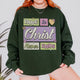 Hope in Christ Never Ends Sweatshirt: Vintage Christian Sweatshirt, God Never Fails Sweatshirt, Cute Pastel Jesus Sweatshirt