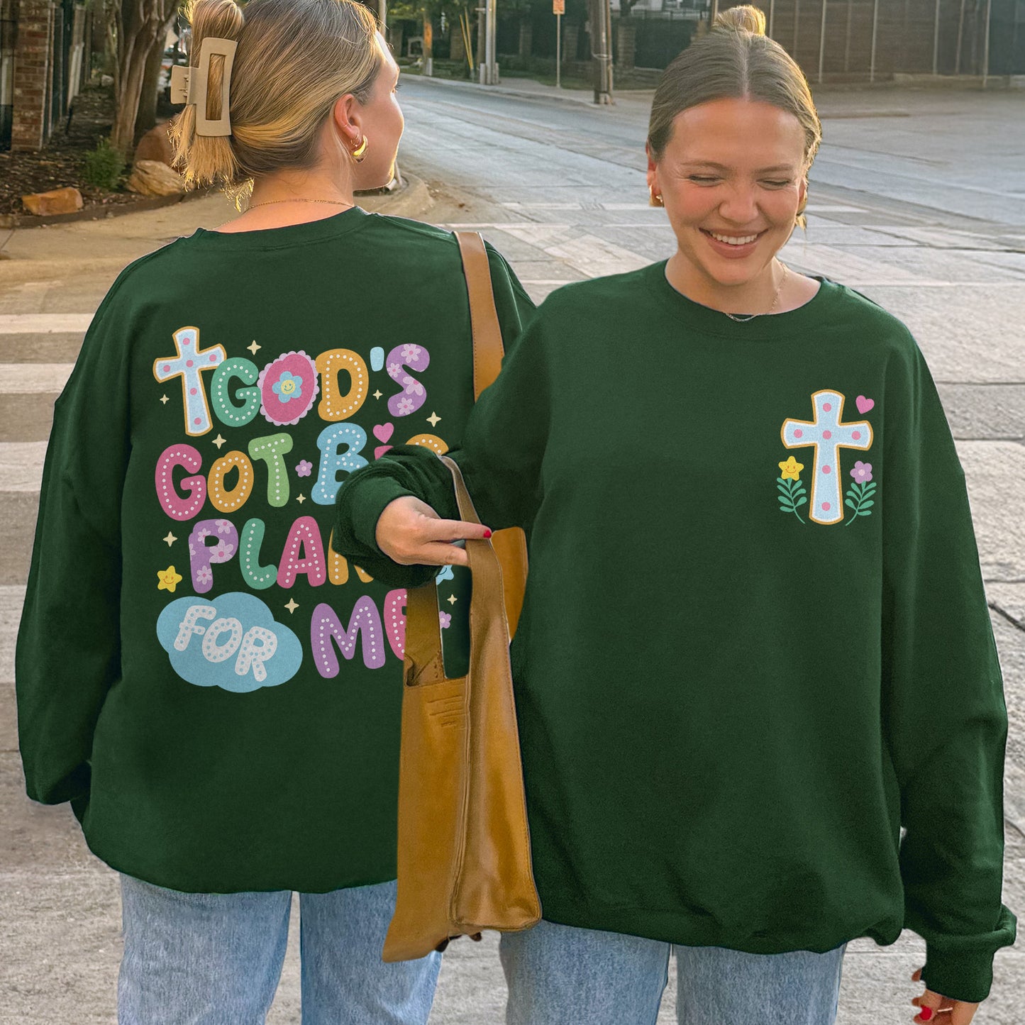 God’s Got Big Plans For Me Sweatshirt, Christian Kids Sweatshirt, Faith Graphic Sweatshirt, Religious Gift Sweatshirt