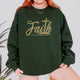 Faith Can Move Mountains Sweatshirt | Christian Cross Bible Verse Sweatshirt