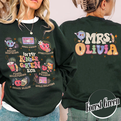 Back to School Sweatshirt, First Grade Sweatshirt, Team Teacher Sweatshirt, Kindergarten Teacher Sweatshirt