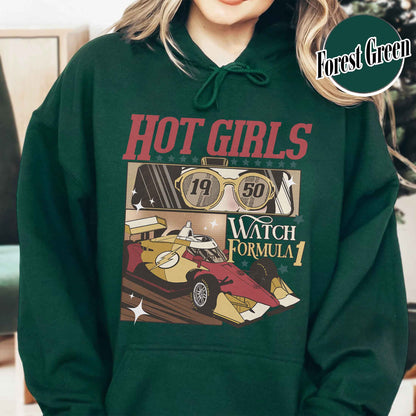 Trending F1 Hoodie, Formula One Hoodie, Hot Girls Watch Formula 1 Hoodie, F1 Racing Hoodie