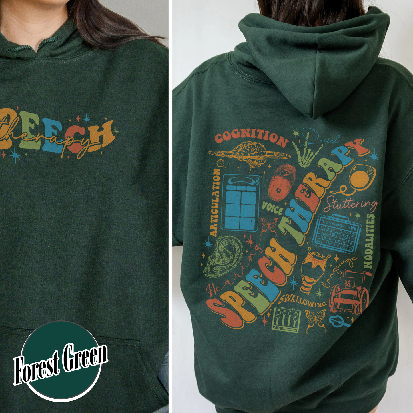 Speech Therapy Month, Its a Good Day for Speech Therapy, Good Day for Speech Therapy Hoodie, Speech Language Pathologist, Sign, Slp Gifts