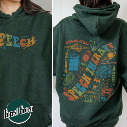 Speech Therapy Month, Its a Good Day for Speech Therapy, Good Day for Speech Therapy Hoodie, Speech Language Pathologist, Sign, Slp Gifts