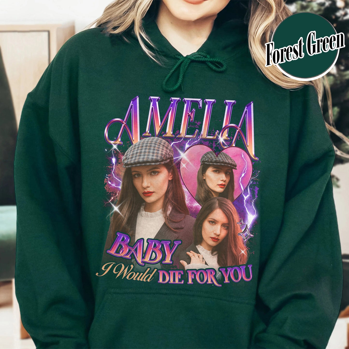Custom Girlfriend Photo Hoodie, Make Your Own Hoodie Picture, Hoodie With Girlfriend Face