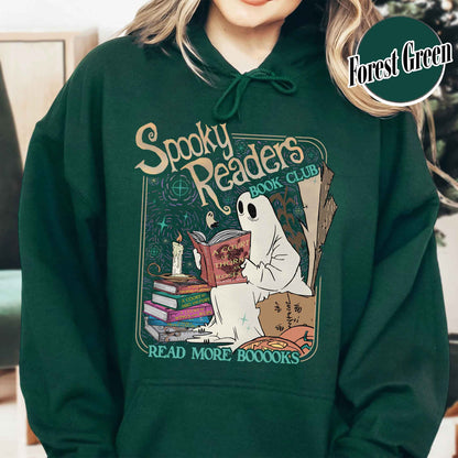 Bookish Hoodie, Acotar Ghost Hoodie, Book loverHalloween Hoodie, Spooky Ghost Skeleton Hoodie