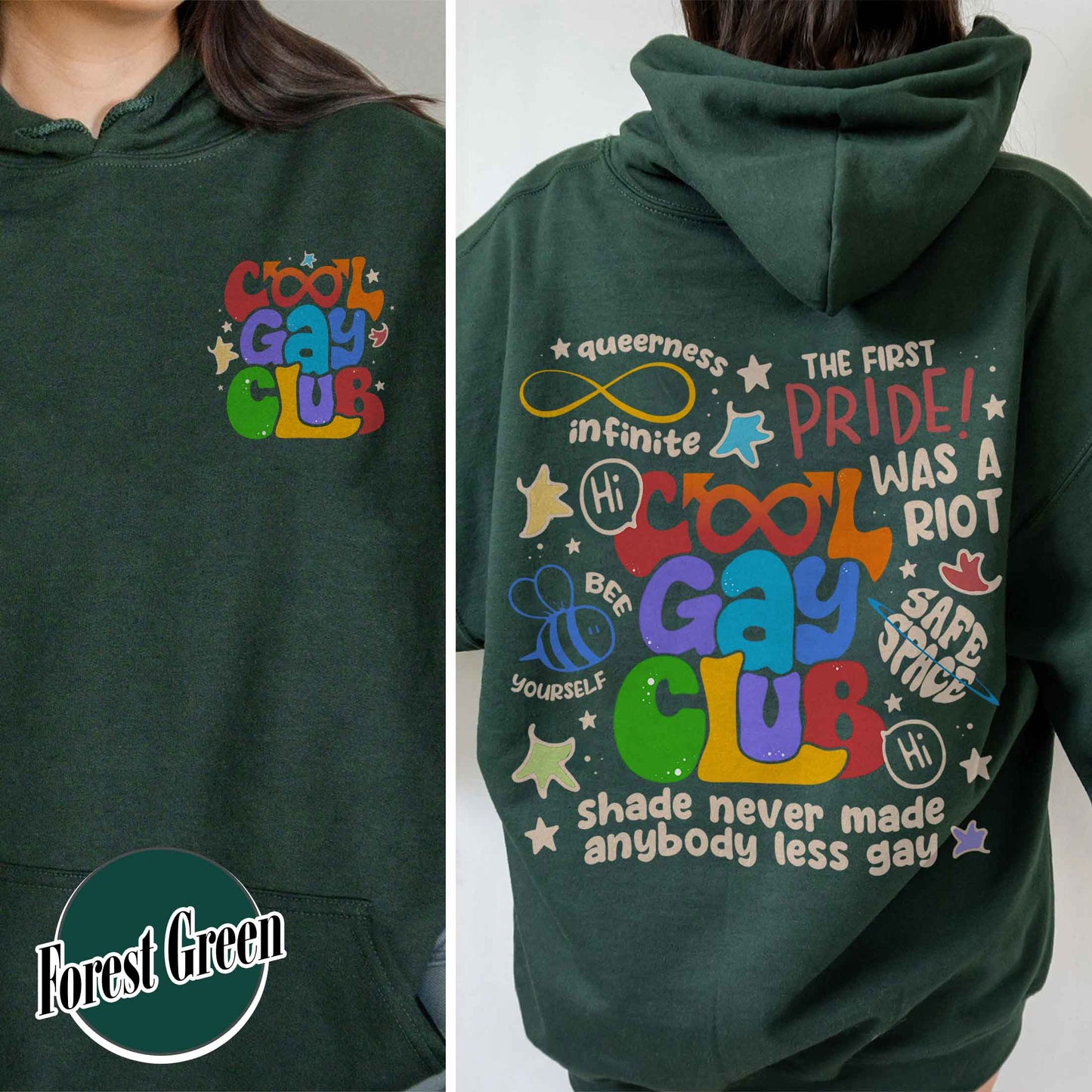 Cool Gays Club Hoodie, Pride Hoodie, Pride Month, Gay Pride Lgbt, Equality Hoodie,Lgbtq Gift,Rainbow Hoodie,Lgbt Pride Hoodie,Be Kind