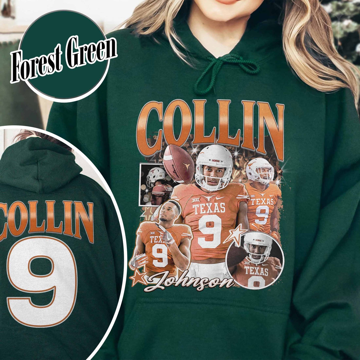 Football Custom Bootleg Hoodie, Supportive Game Days Hoodie, Custom Player Hoodie