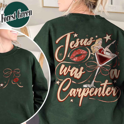 Music Lover Sweatshirt, Jesus Was a Carpenter Sweatshirt, Espresso Sweatshirt, Soft Girl Sweatshirt, Short N Sweet Sweatshirt