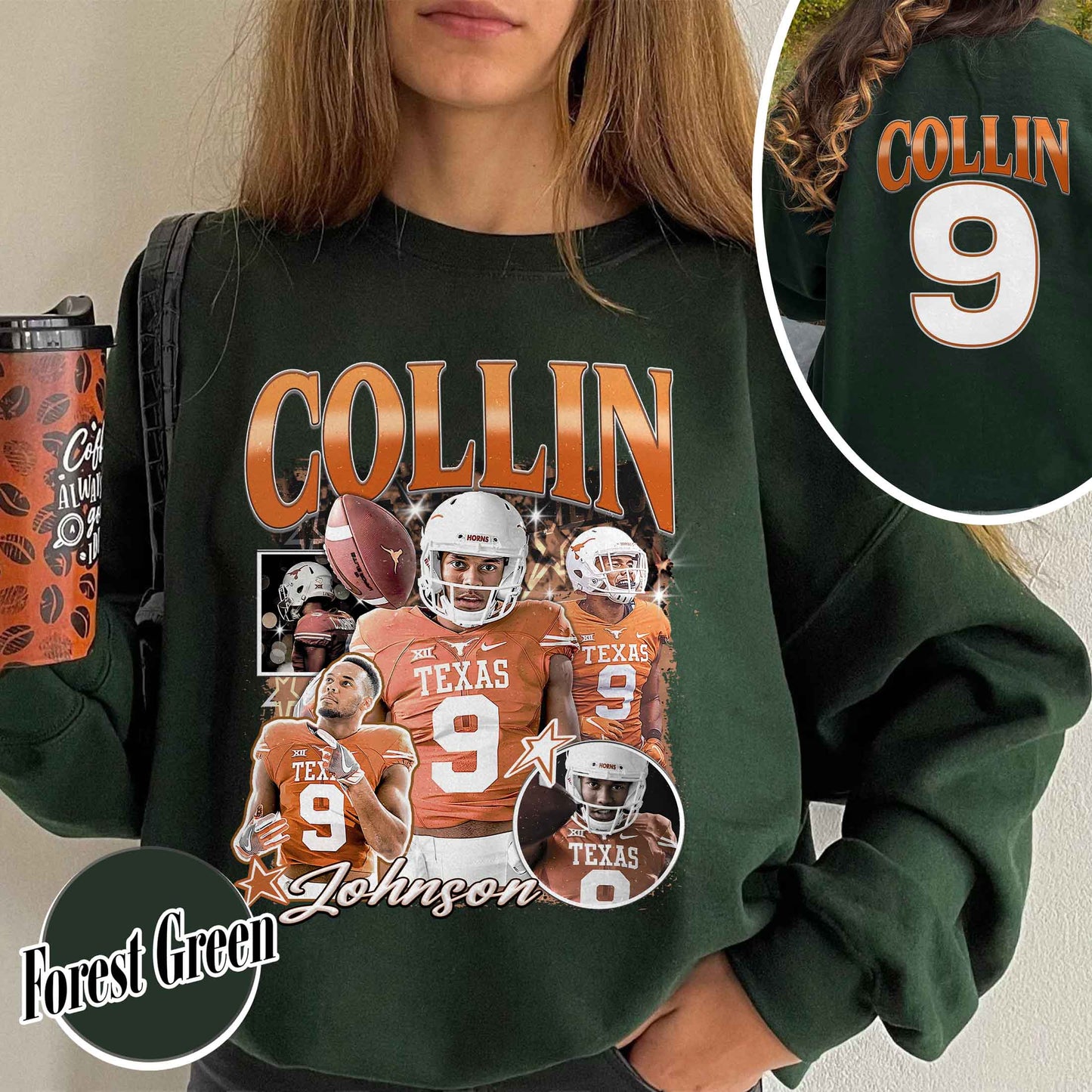 Football Custom Bootleg Sweatshirt, Supportive Game Days Sweatshirt, Custom Player Sweatshirt