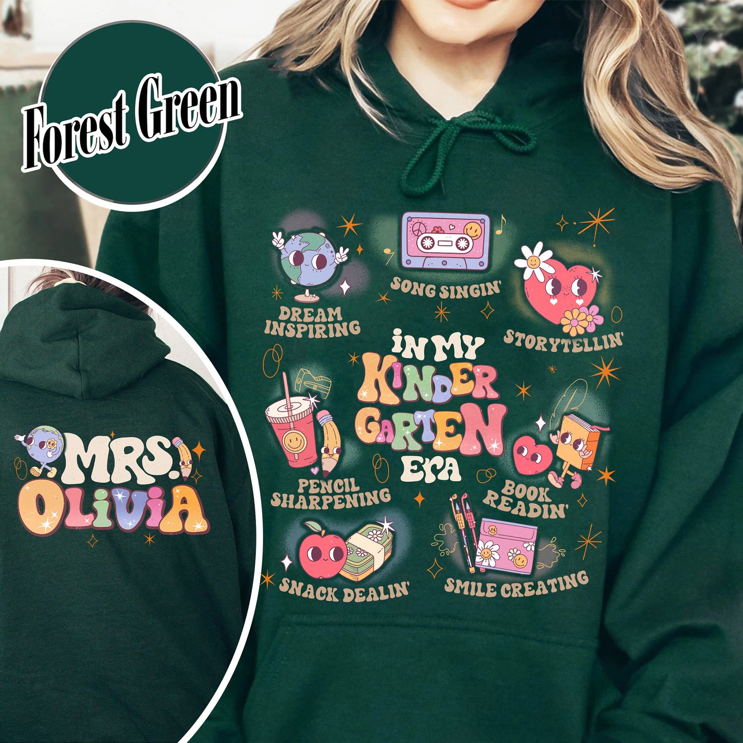Back to School Hoodie, First Grade Hoodie, Team Teacher Hoodie, Kindergarten Teacher Hoodie