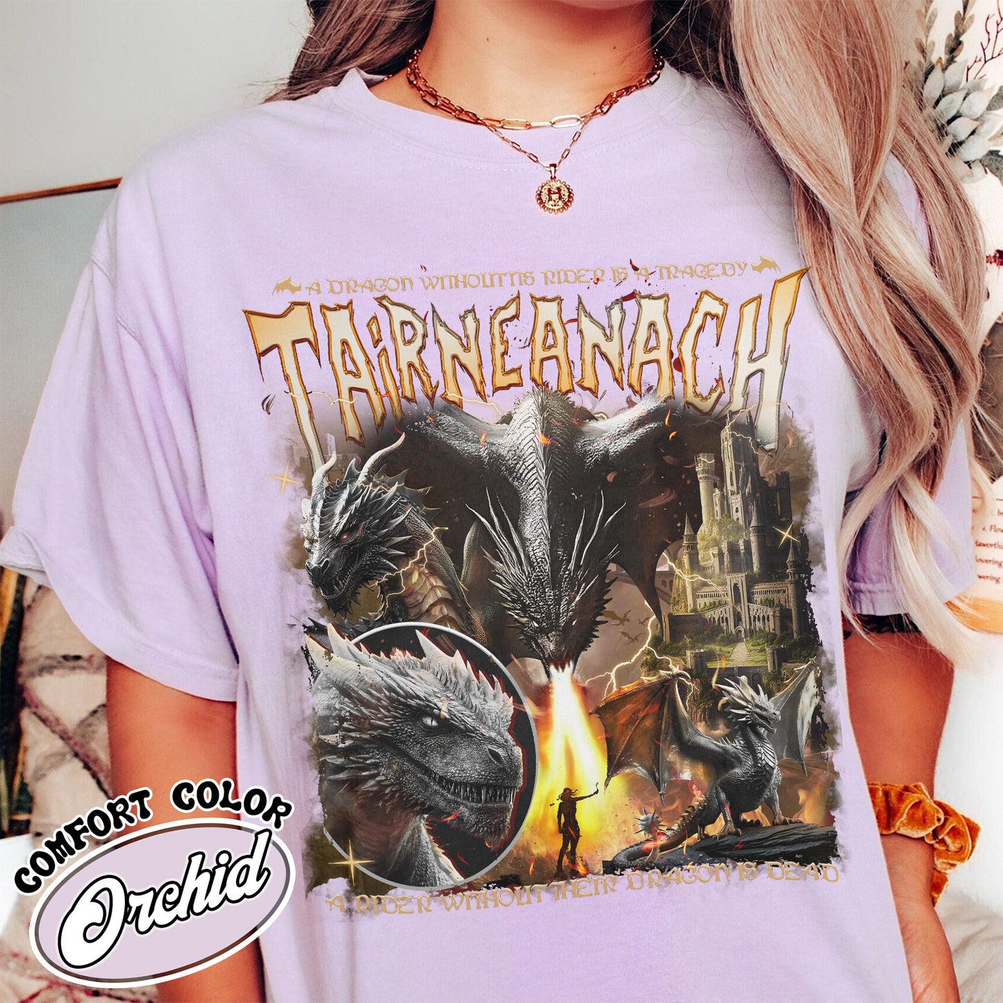 Fourth Wing Comfort Colors Shirt,  Bootleg Tairn Dragon Shirt, Basgiath Shirt, Violet Shirt, Basgiath War College