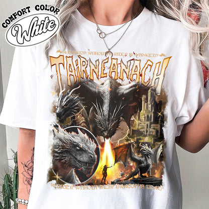 Fourth Wing Comfort Colors Shirt,  Bootleg Tairn Dragon Shirt, Basgiath Shirt, Violet Shirt, Basgiath War College