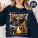 Fourth Wing Sweatshirt,  Bootleg Tairn Dragon Sweatshirt, Basgiath Sweatshirt, Violet Sweatshirt, Basgiath War College