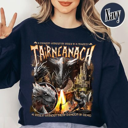 Fourth Wing Sweatshirt,  Bootleg Tairn Dragon Sweatshirt, Basgiath Sweatshirt, Violet Sweatshirt, Basgiath War College