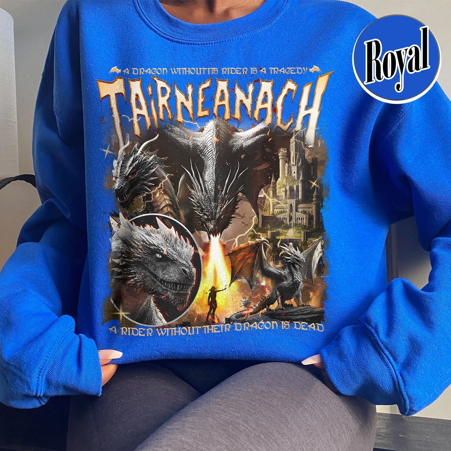 Fourth Wing Sweatshirt,  Bootleg Tairn Dragon Sweatshirt, Basgiath Sweatshirt, Violet Sweatshirt, Basgiath War College
