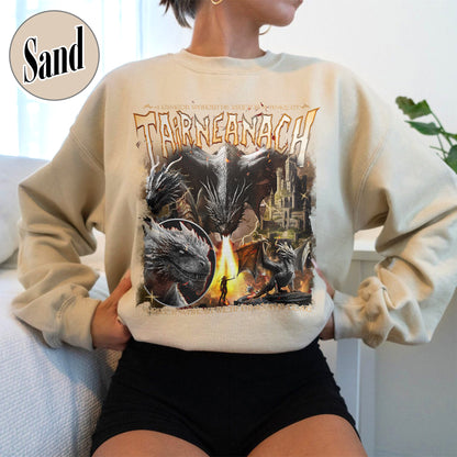 Fourth Wing Sweatshirt,  Bootleg Tairn Dragon Sweatshirt, Basgiath Sweatshirt, Violet Sweatshirt, Basgiath War College