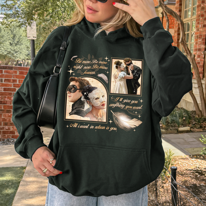 From Masquerade to Marriage – Benophie Inspired – Bridgerton Benedict & Sophie Regency Romance Hoodie