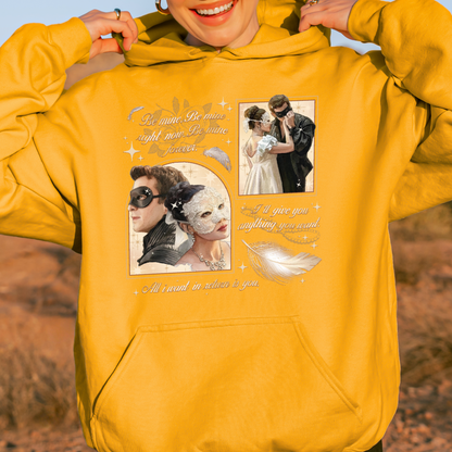 From Masquerade to Marriage – Benophie Inspired – Bridgerton Benedict & Sophie Regency Romance Hoodie