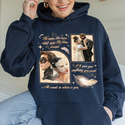 From Masquerade to Marriage – Benophie Inspired – Bridgerton Benedict & Sophie Regency Romance Hoodie
