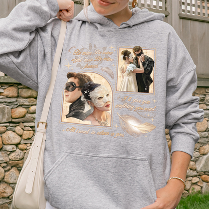 From Masquerade to Marriage – Benophie Inspired – Bridgerton Benedict & Sophie Regency Romance Hoodie