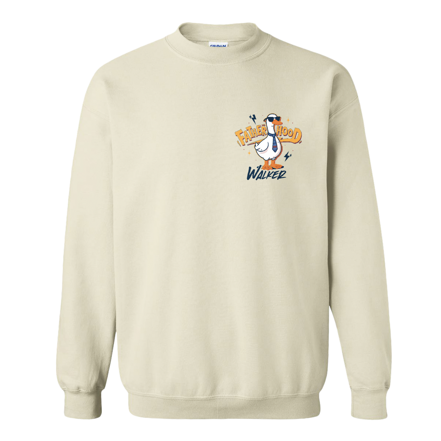 Funny Dad Shirt Sweatshirt,Cool Goose Dad Sweatshirt,FATHERHOOD Duck Sweatshirt,Dad Gift