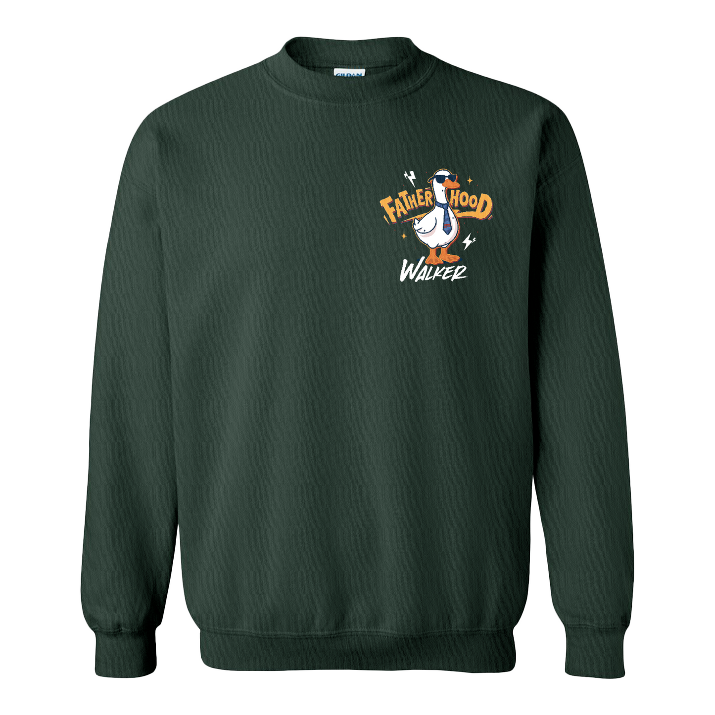 Funny Dad Shirt Sweatshirt,Cool Goose Dad Sweatshirt,FATHERHOOD Duck Sweatshirt,Dad Gift