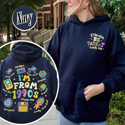 Funny Western Hoodie, Please Be Patient With Me I’m From the 1900s Hoodie, Retro 1900 Hoodie