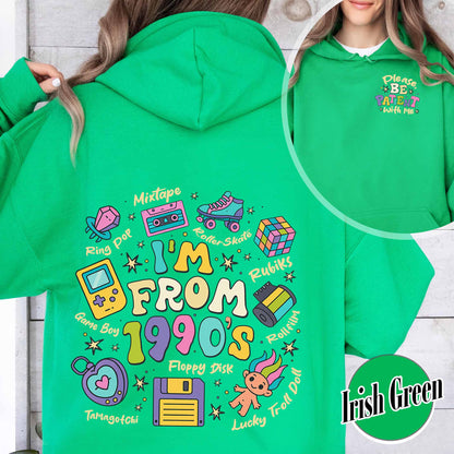 Funny Western Hoodie, Please Be Patient With Me I’m From the 1900s Hoodie, Retro 1900 Hoodie