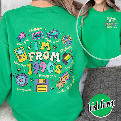 Funny Western Sweatshirt, Please Be Patient With Me I’m From the 1900s Sweatshirt, Retro 1900 Sweatshirt